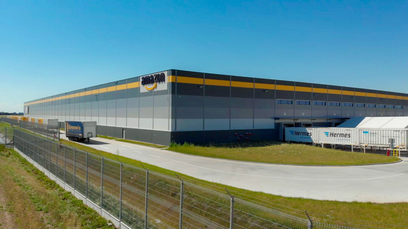Distribučné centrum Amazon