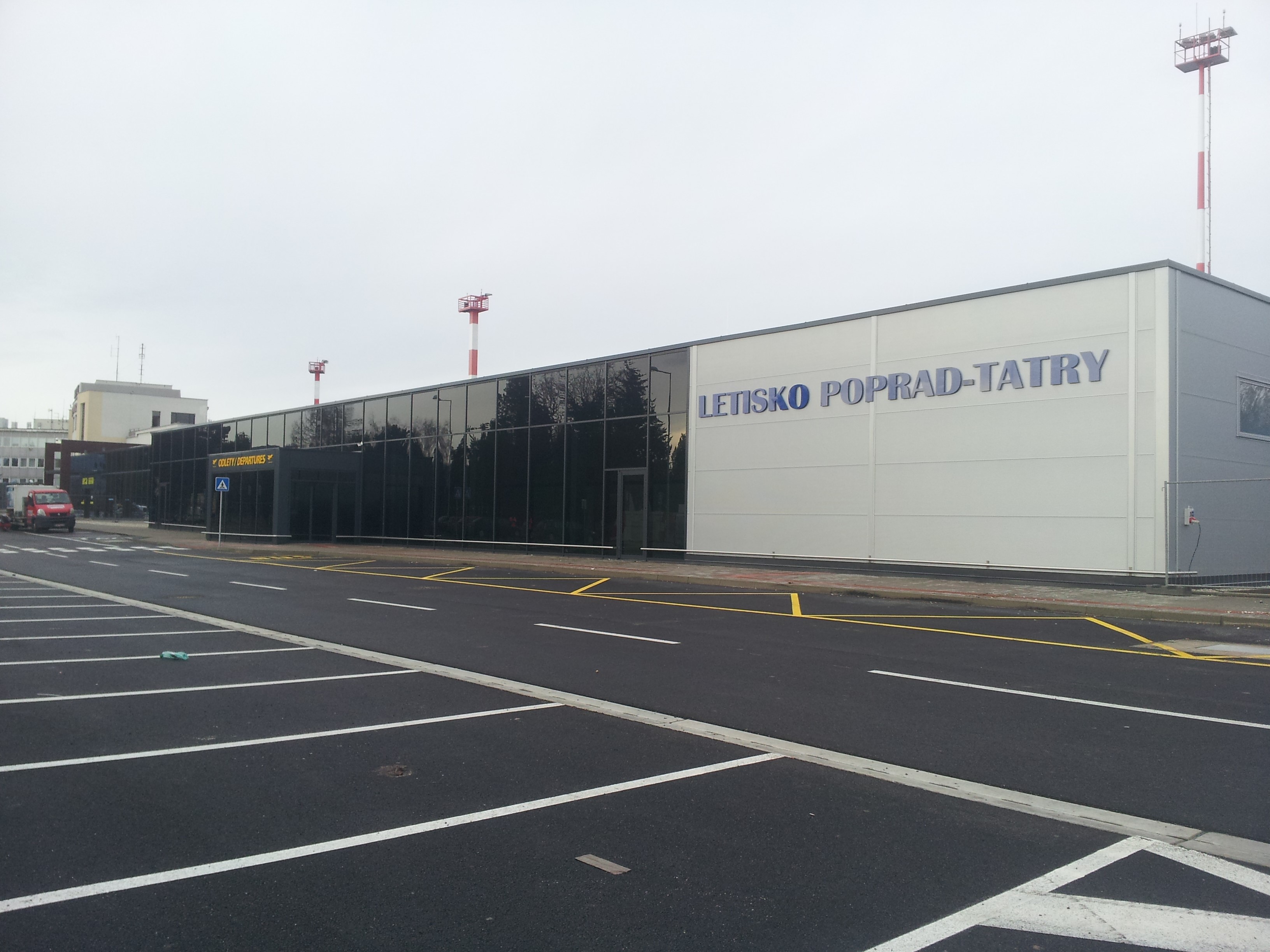Departure hall - Airport Poprad - Tatras